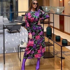 NEW ZARA Floral Dress